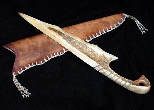 Bone knife crafting